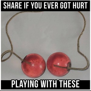Who else played with clackers? ☺️ | Sharing is Caring