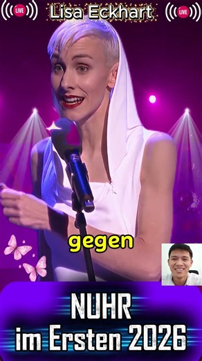 Lisa Eckhart: Überraschende Wahrheit 26.04.2026 😂 #lisaeckhart #comedy #politics #nuhrimersten
