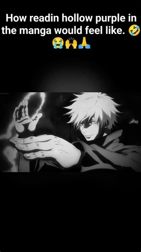Hollow colourless🤣#gojo #jjk #jujutsukaisen #jujutsukaisenedit #anime #manga #hollowpurple #gojoedit