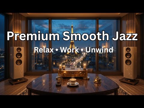 Luxury R&B Vibe: High-End Audio Setup for the Ultimate Cozy Night with a Paris top View