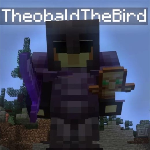 THEOBALD... THE BIGGEST BIRD #minecraft #eternalsmp #viral #edit