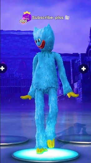 Fortnite Huggy Wuggy Skin With Legendary Emotes 😂