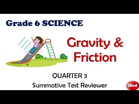 Science 6 Quarter 3 Gravity and Friction Summative Test Reviewer