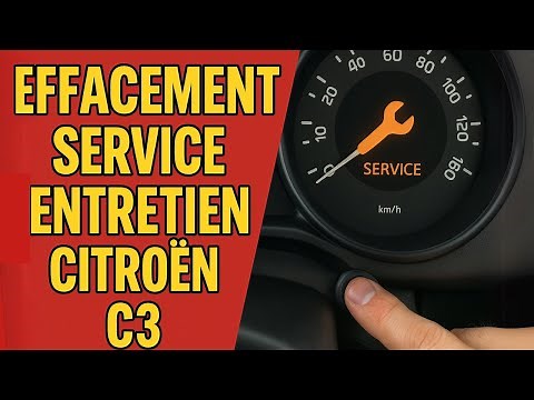 Clear C3 SERVICE LIGHT manual procedure in 1 minute