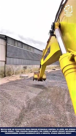Excavator Smart Bucket Grading Machine Innovation for precise leveling and surface smoothing