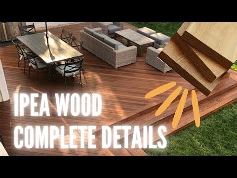 What is Ipea Wood ? Uses, advantages and disadvantages of Ipea Wood. Deck Wood. Terrace Garden.
