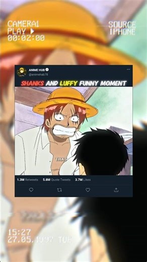 Luffy Eat Shanks Devil Fruit 😳 | One Piece | Song - Royalty (Slowed) #trending #shorts