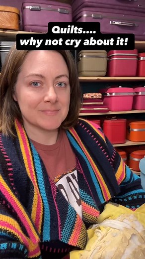 Sometimes you just cry. Oops! #quilter #yourcrying | Neon Moon Sewing Co.