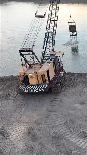 American 7225 | Carl’s Dragline Service #shorts