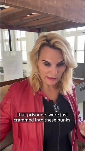 What was daily life like for prisoners in a concentration camp?