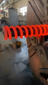 The process of manufacturing train's skock springs #factory #machine #process #springs #producer #technology #manufacture | Inside the factory | Facebook