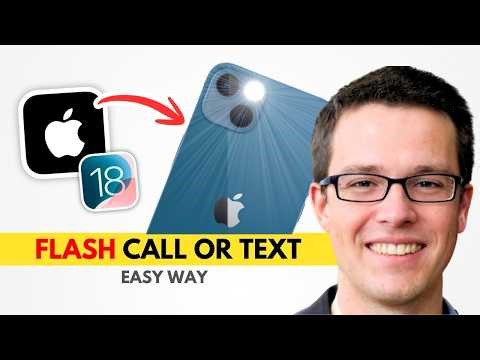 Make Your iPhone Flash When You Get a Text or Call | 2026