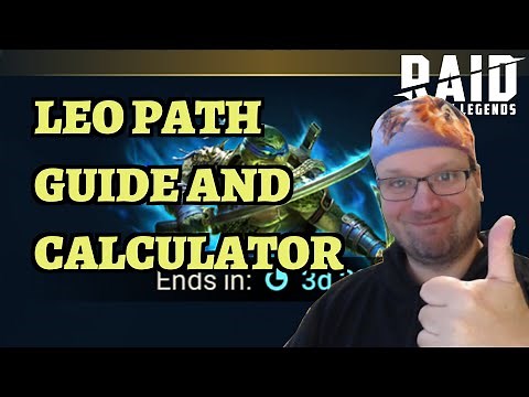 Leonardo Swordmaster's Hero's Path Guide and Calculator - RAID: Shadow Legends