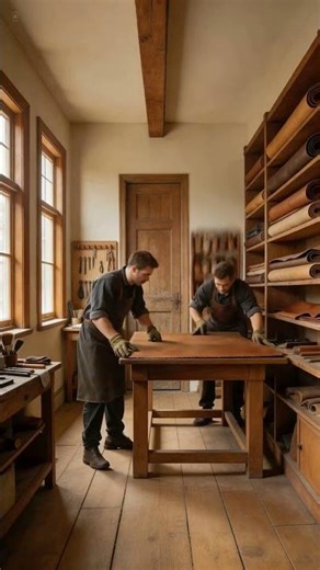 Turning an Empty Space Into a Shoemaker Workshop