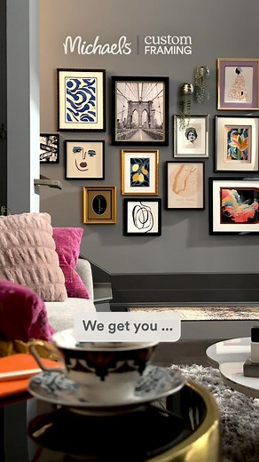 We'll build a custom frame just for you.  Mix and match hundreds of top-quality mouldings and mats to suit your style. | Michaels Stores | Facebook