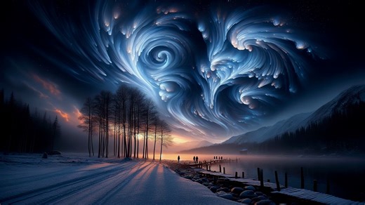 Ai Generated, Night Sky, Stars. Free Stock Video