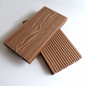 [Hot Item] China WPC Decking Fiber Deck Solid WPC Decking