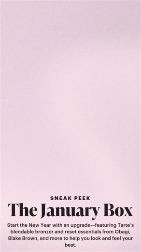 Starting your 2026 off right with Tarte, Obagi, Blake Brown, Paul Mitchell, and more! ❤️ | Allure Beauty Box