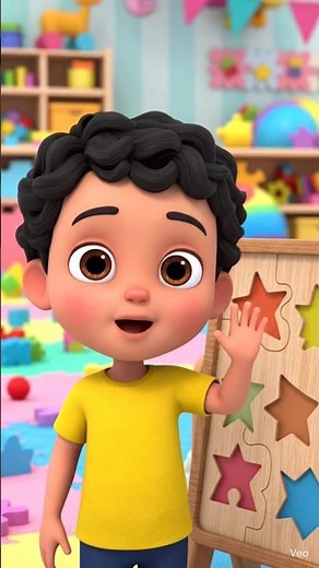 Learn Shapes Cartoon For Toddlers | Educational Video For Kids #learning #shapes