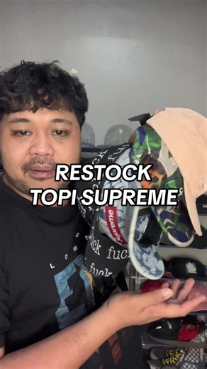 Restock Topi Supreme dan Item Keren Lainnya!