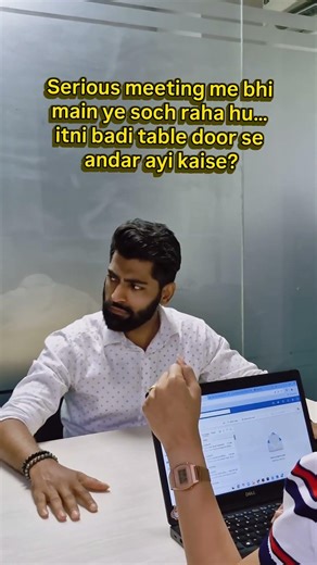 HR Meeting vs Mera Dimag 😂 | Relatable Office Reel