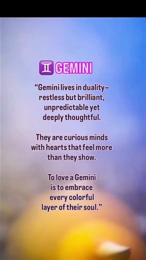 Gemini Energy: The Duality of a Brilliant Soul ♊✨