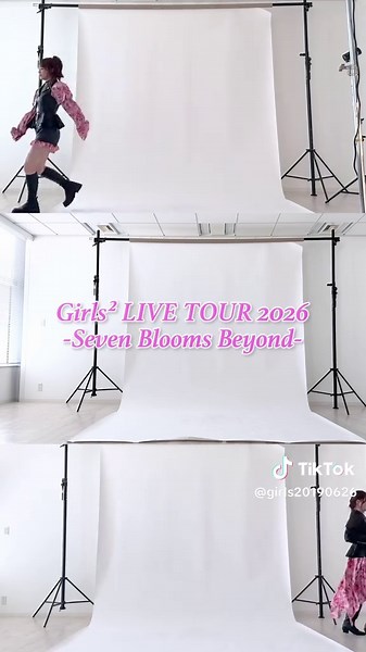 「Girls² LIVE TOUR 2026-Seven Blooms Beyond-」 本日 ツアー初日💐 一緒に素敵な思い出作りましょう🎀 #Girls2 #ガールズガールズ #Girls2_SBB