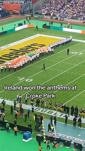 Powerful Star-Spangled Banner Rendition at Croke Park