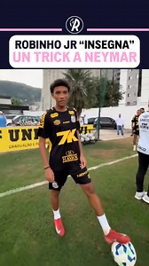 318K views · 3.7K reactions | Il figlio di Robinho, classe 2007, ha provato a insegnare un super trick a Neymar  La risposta di O Ney non si è fatta attendere  : Santos FC #Neymar #RobinhoJr #Rompipallone | Rompipallone.it | Facebook