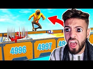 PRANK im 5000 LEVEL DEATHRUN in Fortnite ..