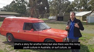 This week on 'Behind the Wheel' we look at one of the most recognisable Aussie cars ever: the Holden Sandman. Offered in panelvan and ute variants, the advertising for the Sandman, with tags like 'Son of the beach' was aimed at teenage and young adult Australians enjoying the surfie culture of the 60s and 70s. The Museum's HX Sandman is in original condition and about to get some important repairs. Our facilities and grounds manager Mark shares some fond Sandman memories from his 20s... Do you h