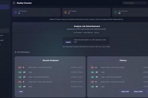 Reality Checker (Scam/Job Doc Analyzer)