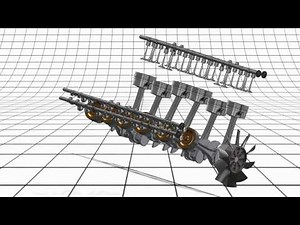 SolidWorks engine simulation