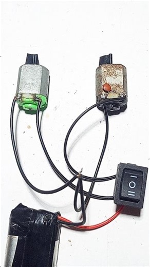 Dc motor forward and reverse reaction sweet circuit. #shorts