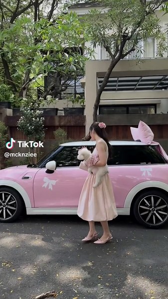 The Perfect Shade of Pink Mini Cooper