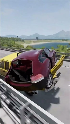 How To Load a Car on a Truck… FAST 😭🚚💥 | BeamNG.drive Physics #shorts #truck #carvstruck #gaming