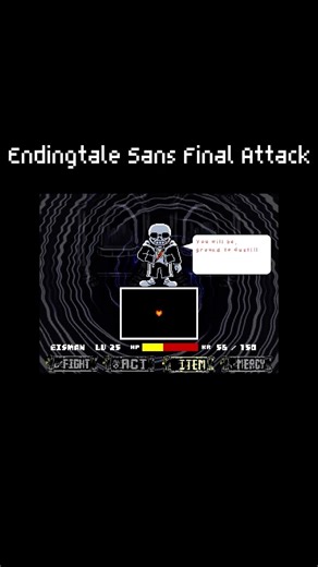 Endingtale Sans Fight #undertale #sans #sansfight #undertalefangame #undertalefangames #undertaleau