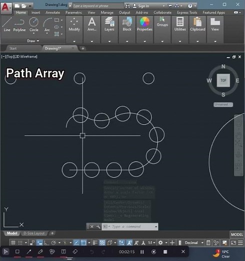 AutoCAD ARRAY Command Explained | Rectangular, Polar & Path Array