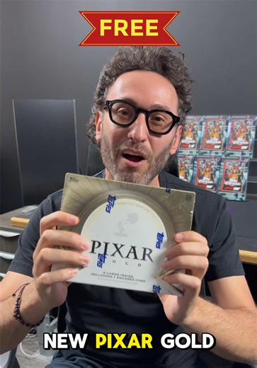 Pixar Gold Trading Cards Giveaway!