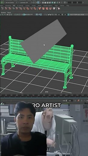 modeling 3d in maya #shorts #youtubeshorts #autodesk #3dcompositing