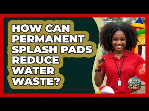 How Can Permanent Splash Pads Reduce Water Waste? - Outdoor Play Pros