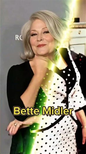 Bette Midler. The Divine Miss M. Popular American Singer 80s and 90s Transformation.