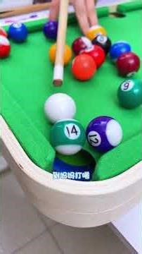 You absolutely need a pool table like this at home on weekends; your kids will no longer nag you ...