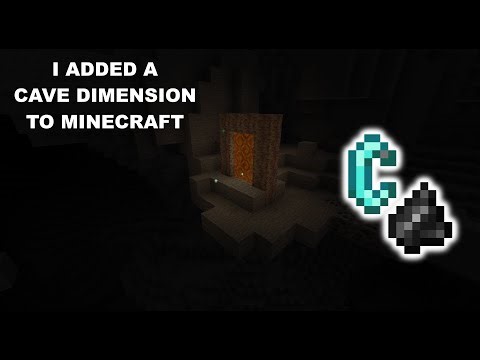 I Added A MINING DIMENSION To Minecraft!