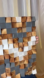 Where geometry meets warmth. Woodeometry brings art and wood together in one bold piece. Order yours now 🤍 #homedecor #woodworkers #uniquedesigns #wallart #home #luxuryliving | Woodworkerseg