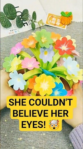 Easy DIY Paper Potted Flower: 5-Minute Spring Craft for Kids