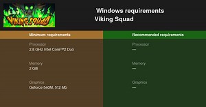 Viking Squad System Requirements — Can I Run Viking Squad on My PC?