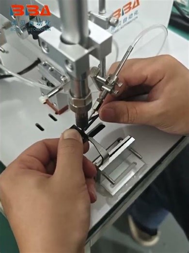 BBA Foot Operated Soldering Machine Semi-Automatic Manual Wire Feeding for Electronics Component