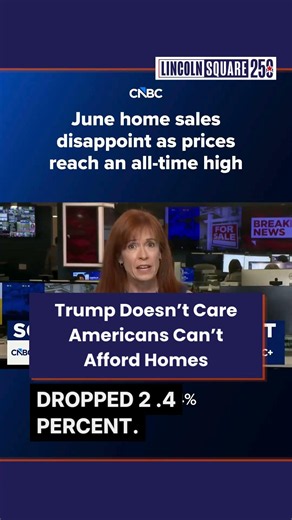 Trump Doesn’t Care Americans Can’t Afford Homes