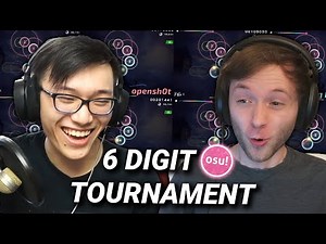 I Hosted a 6 Digit osu! Tournament ft. BTMC